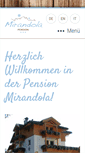 Mobile Screenshot of pensionmirandola.it